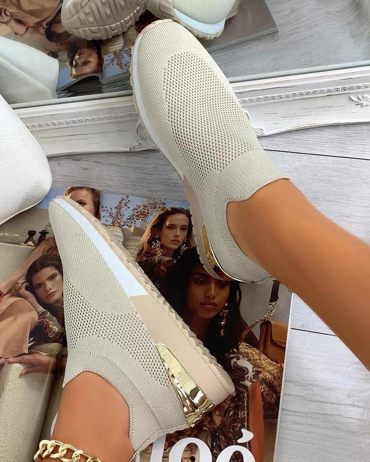 Sneakers ortopediche Mi-Privées da donna, eleganti e confortevoli