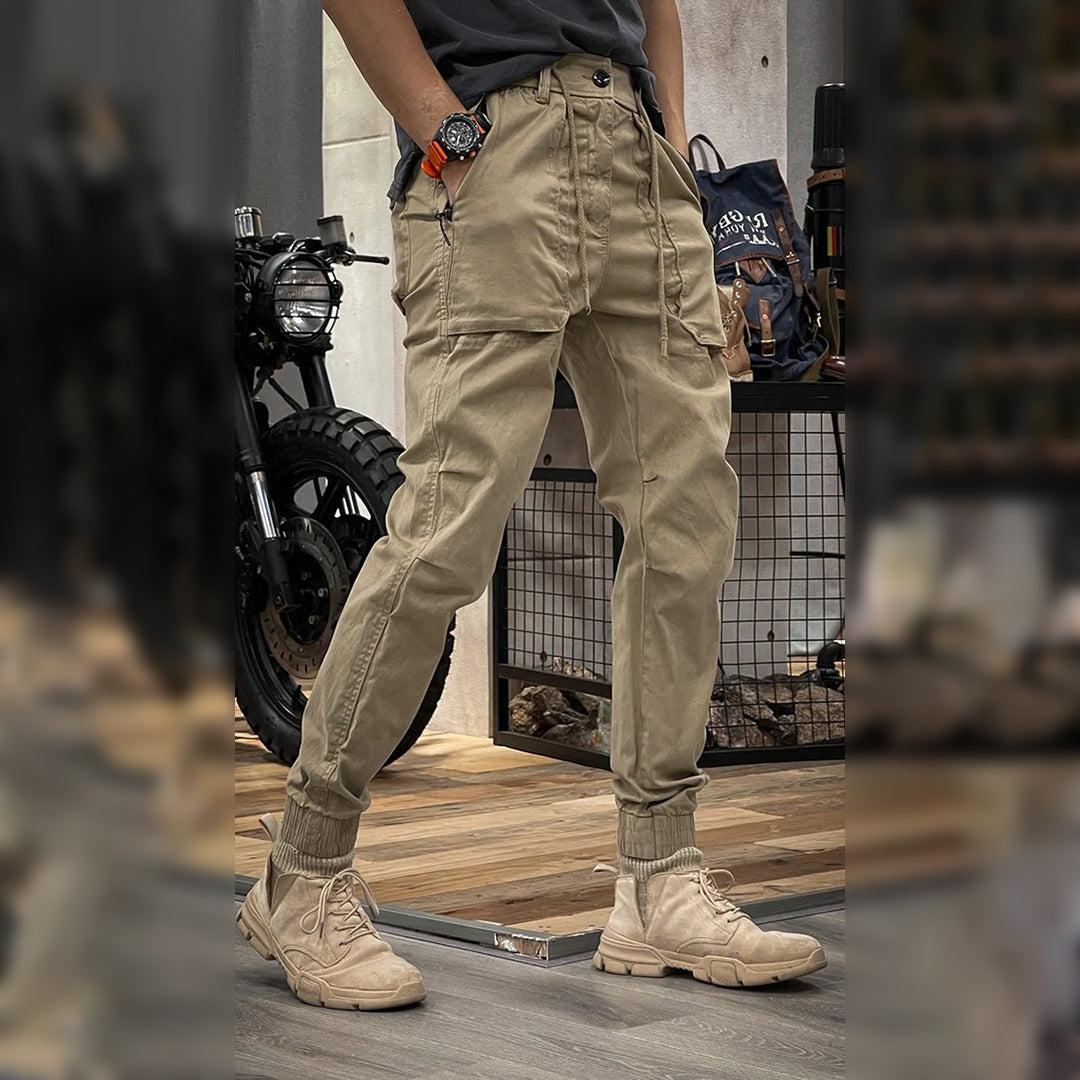 Pantaloni cargo stretch RICHARD - Eleganza confortevole e design moderno