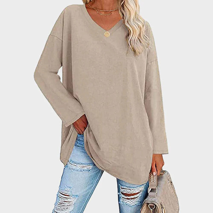 Aiah - Una blusa a maniche lunghe elegante e raffinata, perfetta per ogni occasione e per esaltare il vostro stile unico.