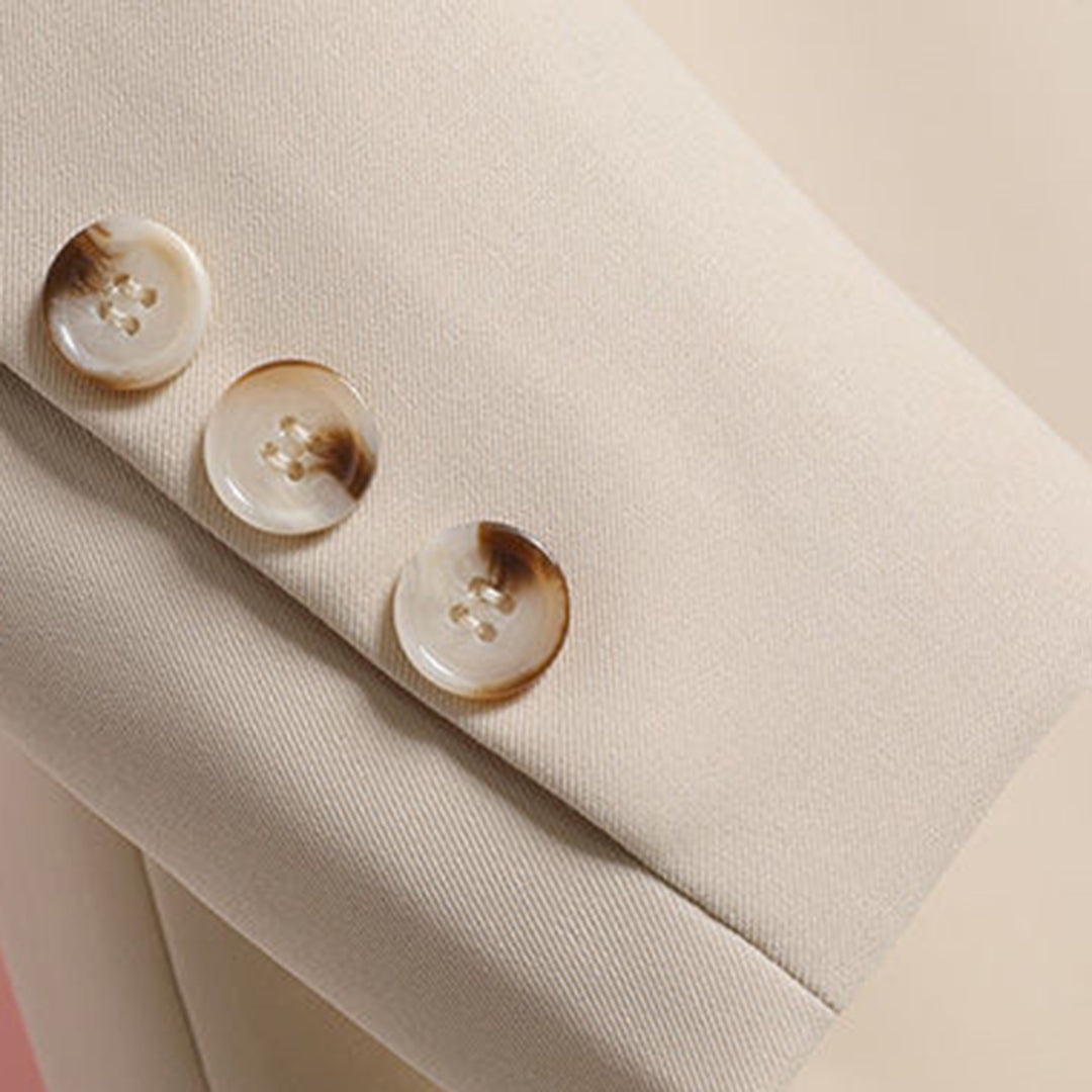 Giacca lunga elegante da donna con cintura - LISA per un look elegante