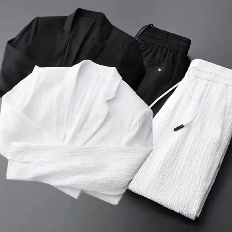 Giacca e pantaloni da uomo alla moda: un set elegante per ogni occasione