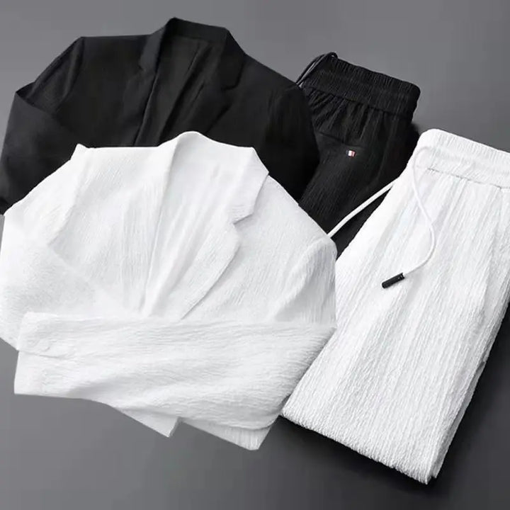 Giacca e pantaloni da uomo alla moda: un set elegante per ogni occasione