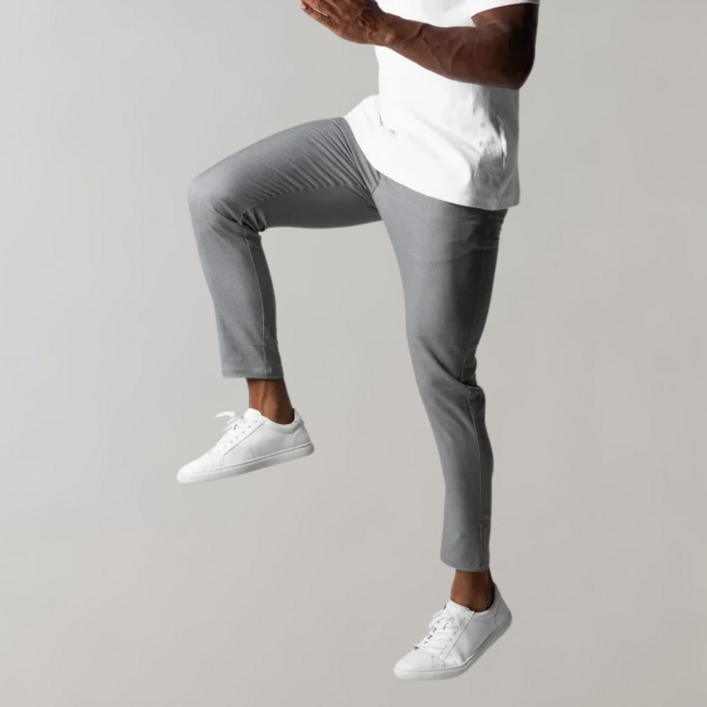 Pantaloni chino Leonardo Chic da uomo - Combinazione di comfort ed eleganza per il vostro stile