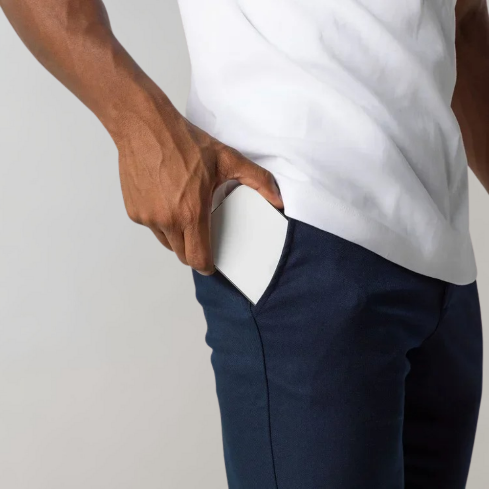 Pantaloni chino Leonardo Chic da uomo - Combinazione di comfort ed eleganza per il vostro stile