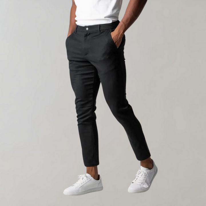 Pantaloni chino Leonardo Chic da uomo - Combinazione di comfort ed eleganza per il vostro stile