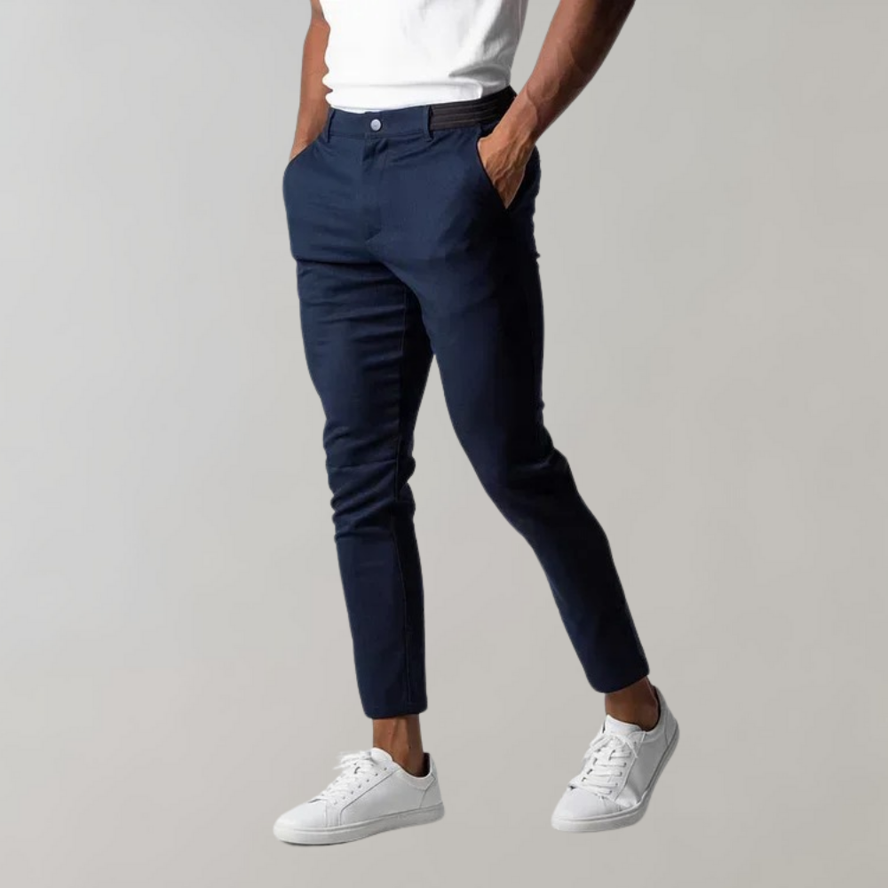 Pantaloni chino Leonardo Chic da uomo - Combinazione di comfort ed eleganza per il vostro stile
