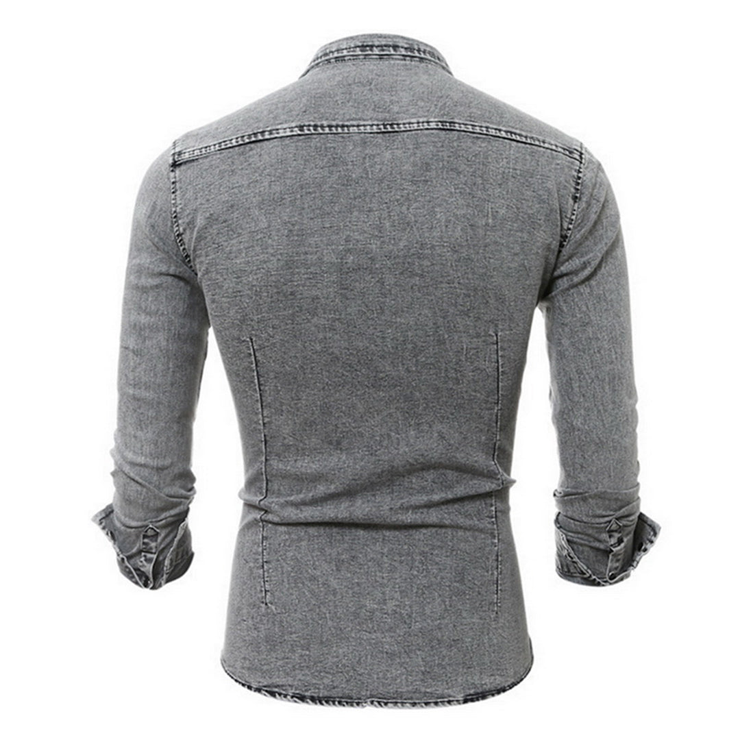 LARRY Elegante camicia a maniche lunghe - che unisce il comfort casual allo stile sofisticato