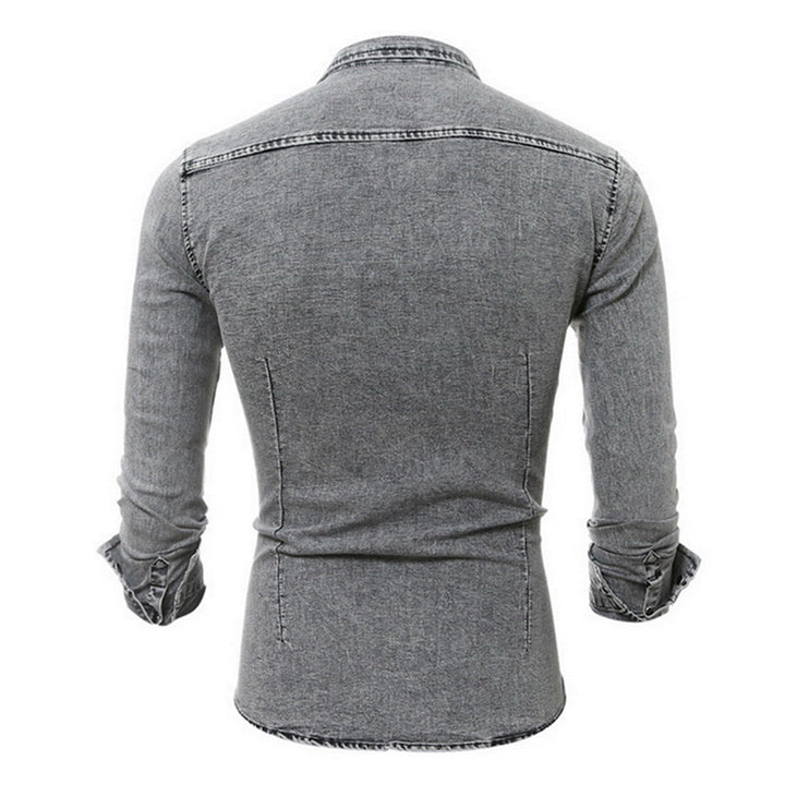 LARRY Elegante camicia a maniche lunghe - che unisce il comfort casual allo stile sofisticato