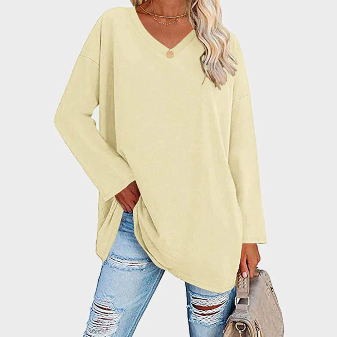 Aiah - Una blusa a maniche lunghe elegante e raffinata, perfetta per ogni occasione e per esaltare il vostro stile unico.