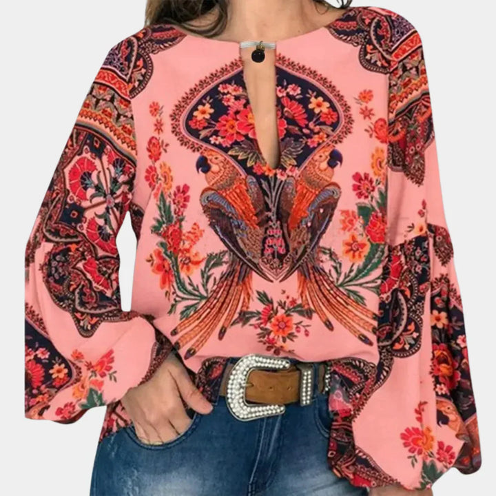 Liora - Camicetta da donna comoda e traspirante per un look elegante e alla moda