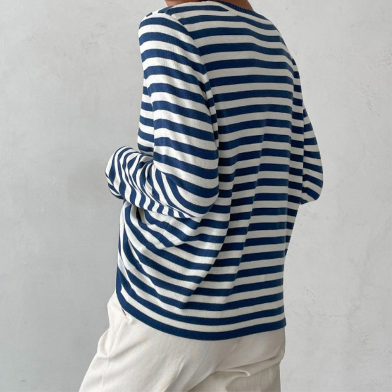 Elin - Felpa a righe per donne alla moda