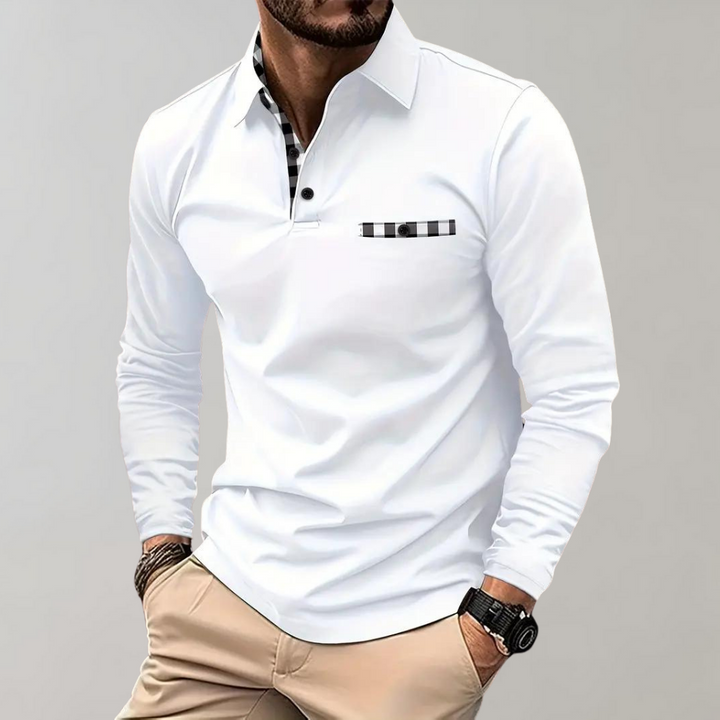 Elegante T-shirt da uomo a maniche lunghe di Mats - comfort e stile per tutti i giorni