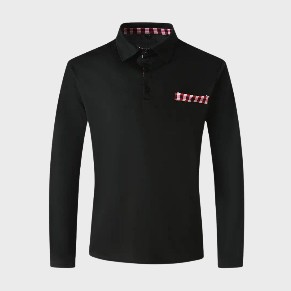 Elegante T-shirt da uomo a maniche lunghe di Mats - comfort e stile per tutti i giorni