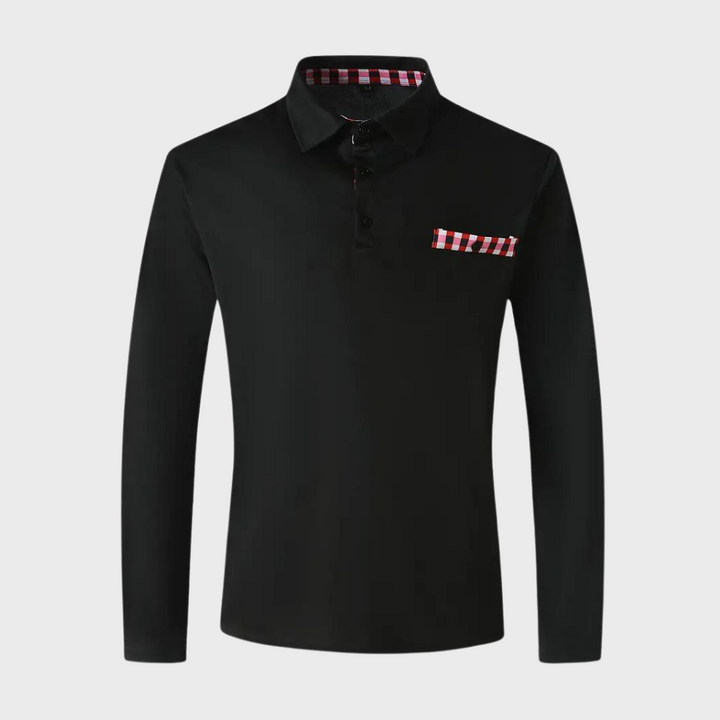 Elegante T-shirt da uomo a maniche lunghe di Mats - comfort e stile per tutti i giorni