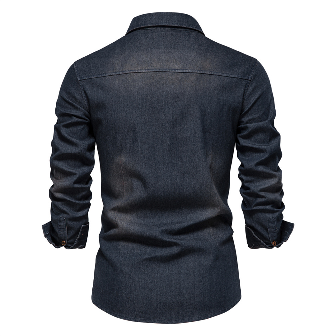 Elegante camicia a maniche lunghe GUILLEM per un look sofisticato e casual