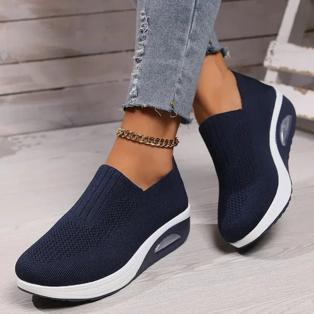 Scarpe da donna Instapsneakers con Ademend Mesh, Gesterkte Zolen e Lichtgewicht Pasvorm per il massimo comfort
