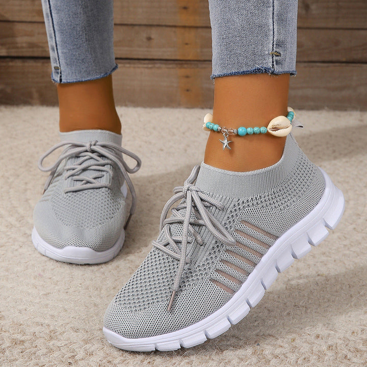 Sneakers sportive Flyknit da donna - ultraleggere, traspiranti, con calzata a calzino per il massimo comfort quotidiano