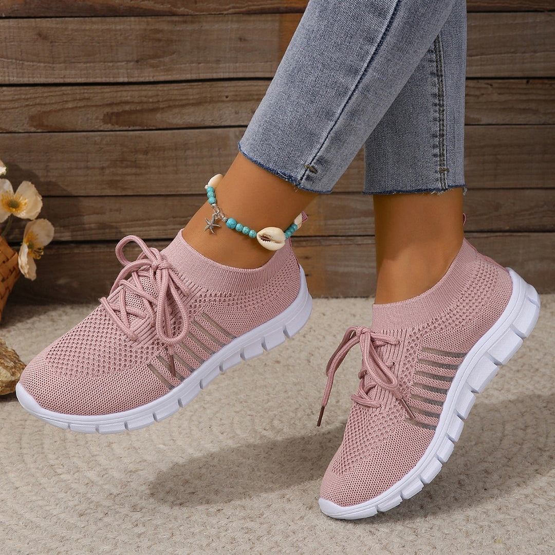 Sneakers sportive Flyknit da donna - ultraleggere, traspiranti, con calzata a calzino per il massimo comfort quotidiano