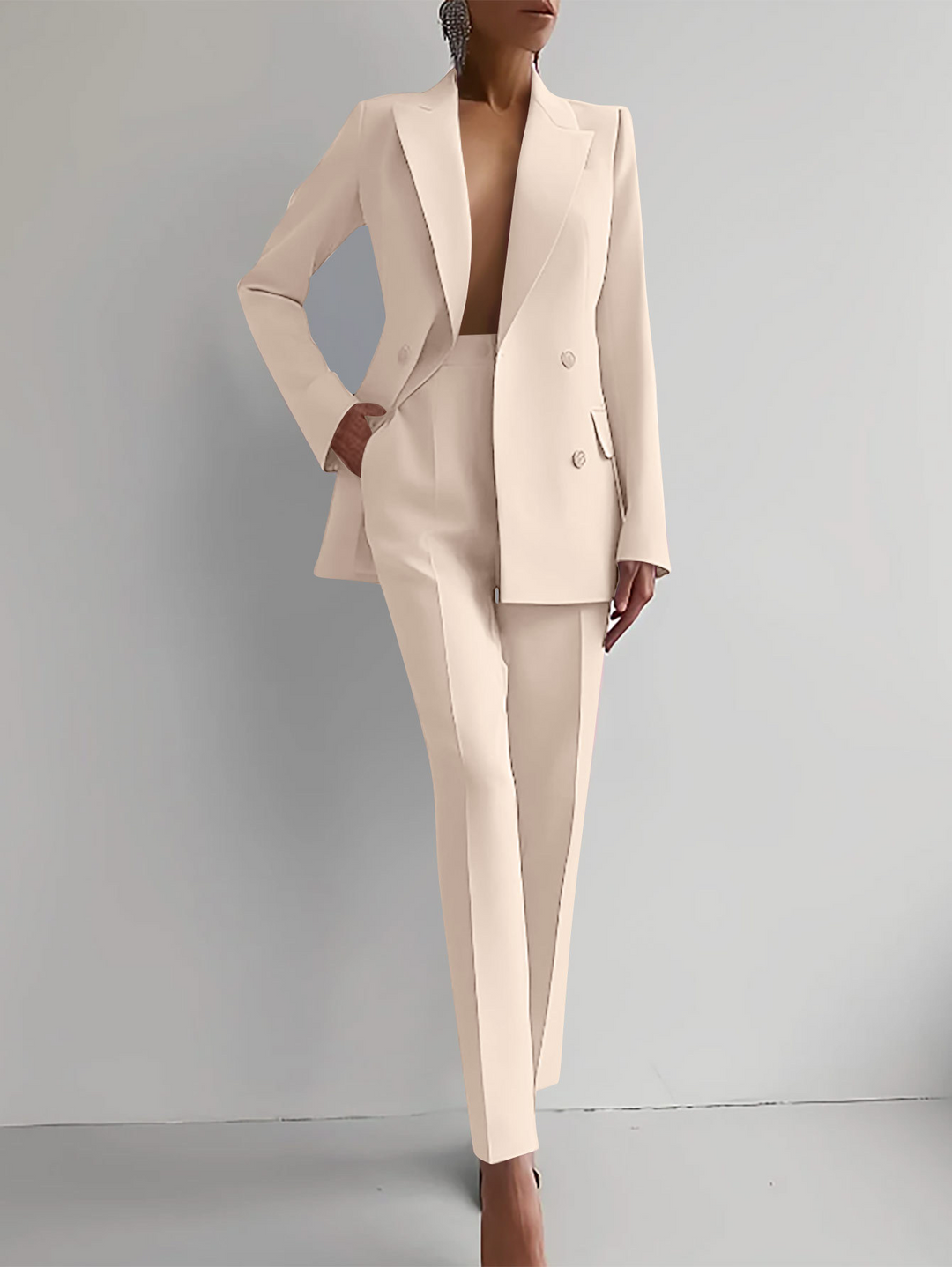 Elegante blazer da donna in due pezzi - perfetto per ogni occasione