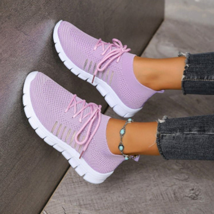 Sneakers sportive Flyknit da donna - ultraleggere, traspiranti, con calzata a calzino per il massimo comfort quotidiano