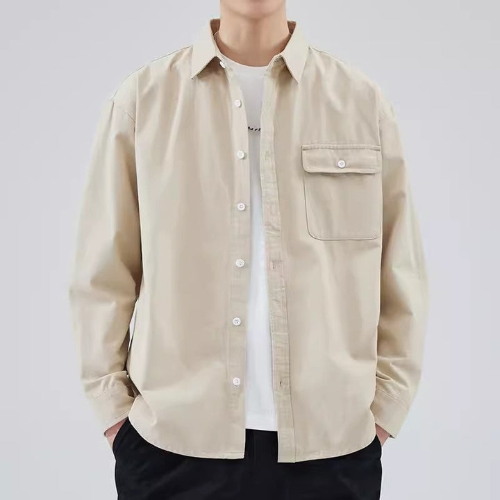 Felpa da uomo con stivali di tendenza - 100% cotone, lunghezza regolabile, maniche lunghe - ideale per lo stile quotidiano