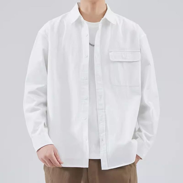 Felpa da uomo con stivali di tendenza - 100% cotone, lunghezza regolabile, maniche lunghe - ideale per lo stile quotidiano