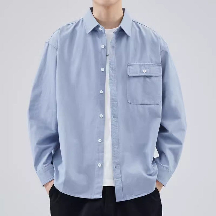 Felpa da uomo con stivali di tendenza - 100% cotone, lunghezza regolabile, maniche lunghe - ideale per lo stile quotidiano