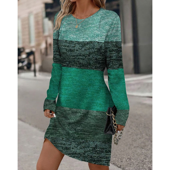 Accappatoio Mini in Tricot per Donna - Stile Contrattato con Maniche Lunghe e Rondelle di Cintura per un Confort Ottimale