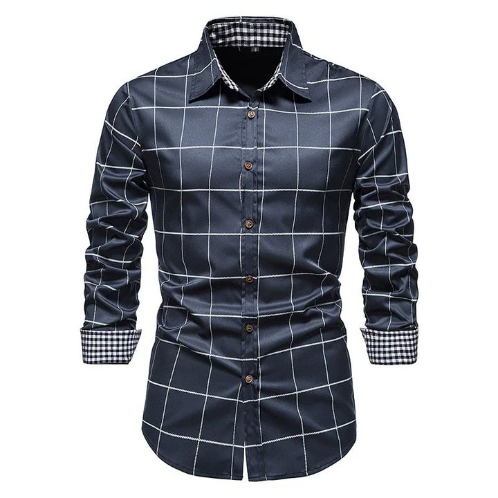Elegante gilet da uomo a maniche lunghe con bottoni - eleganza casual