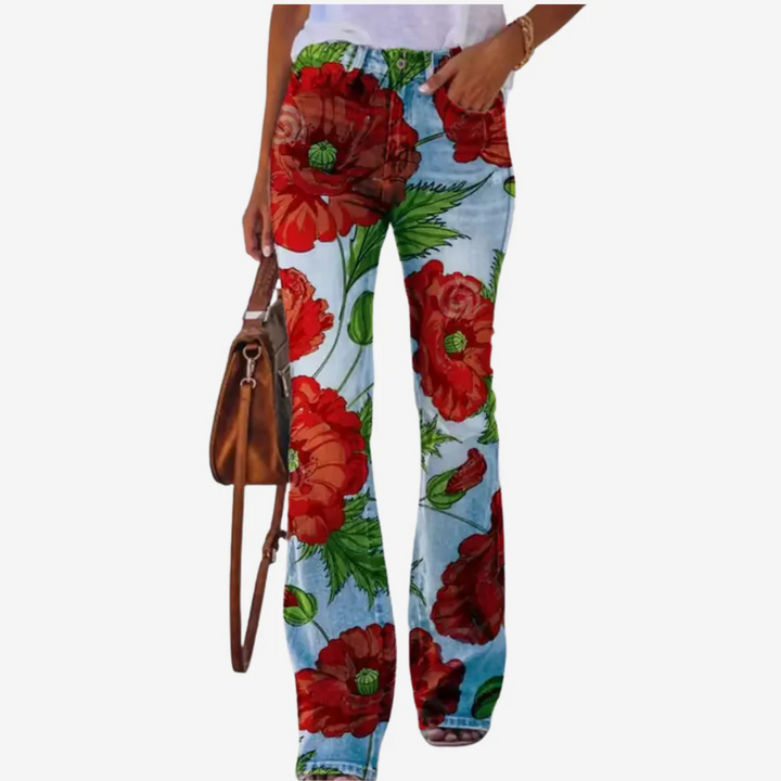 Pantaloni da donna LIV Flare - vestibilità regolare elegante e confortevole per donne alla moda
