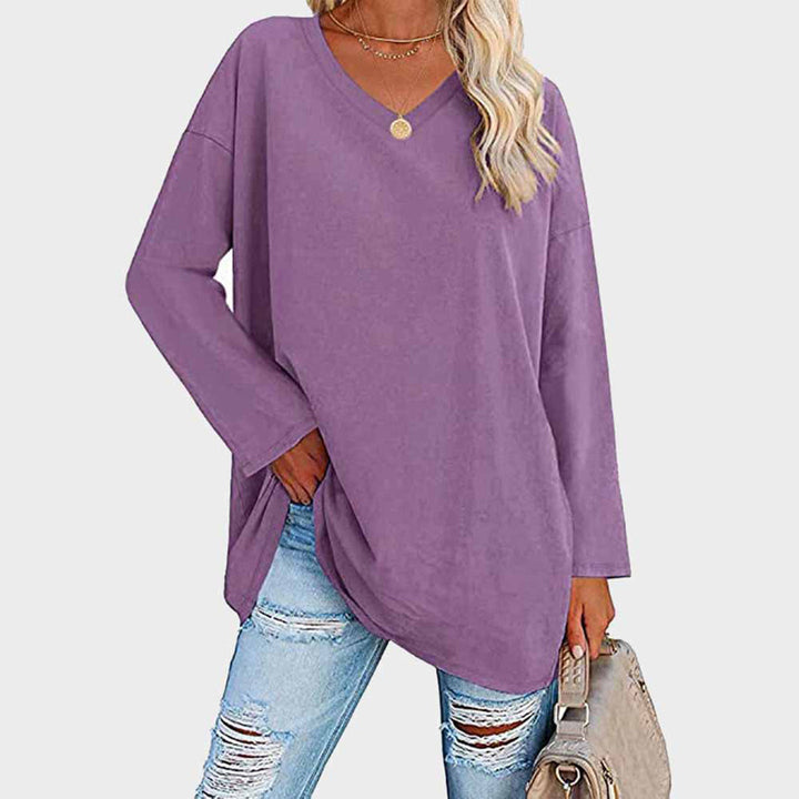 Aiah - Una blusa a maniche lunghe elegante e raffinata, perfetta per ogni occasione e per esaltare il vostro stile unico.