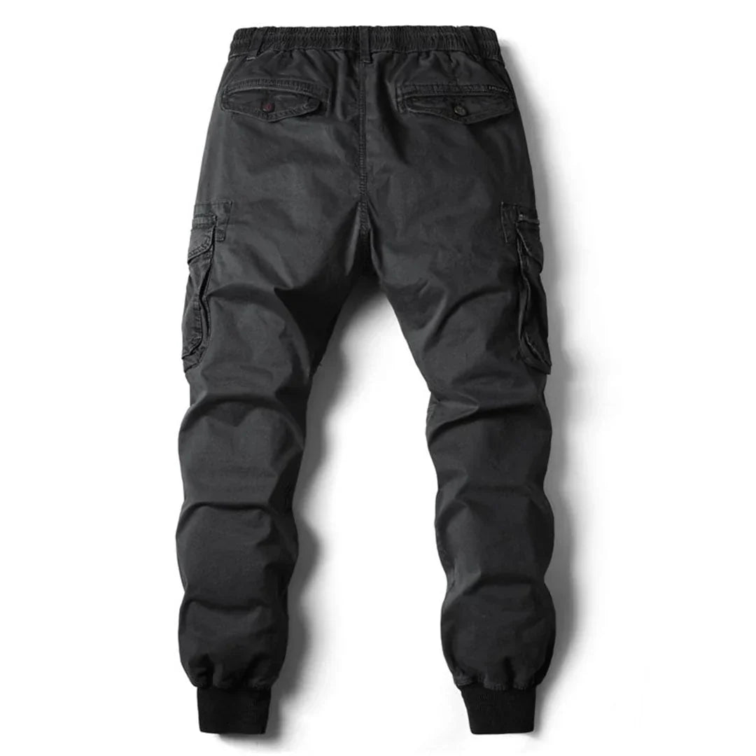 Pantaloni cargo tattici da uomo resistenti e confortevoli, con numerose tasche e funzioni di stoccaggio.
