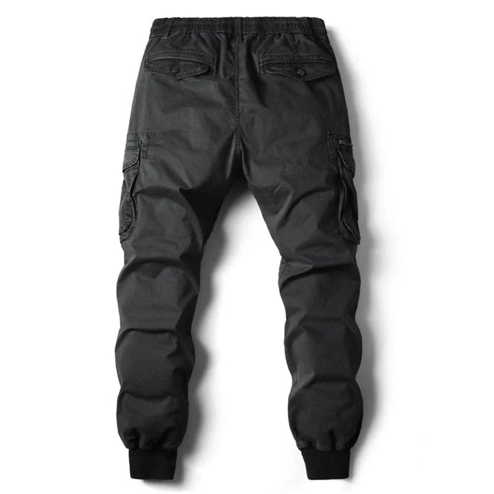 Pantaloni cargo tattici da uomo resistenti e confortevoli, con numerose tasche e funzioni di stoccaggio.