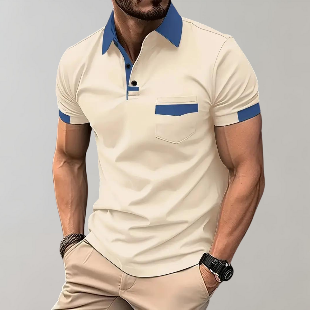Polo da uomo chic in stile casual - comfort ed eleganza per la vita di tutti i giorni