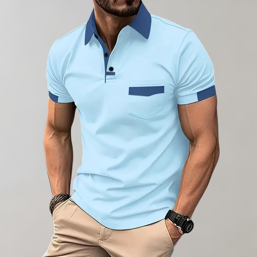 Polo da uomo chic in stile casual - comfort ed eleganza per la vita di tutti i giorni