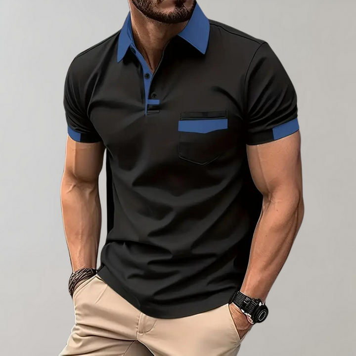 Polo da uomo chic in stile casual - comfort ed eleganza per la vita di tutti i giorni