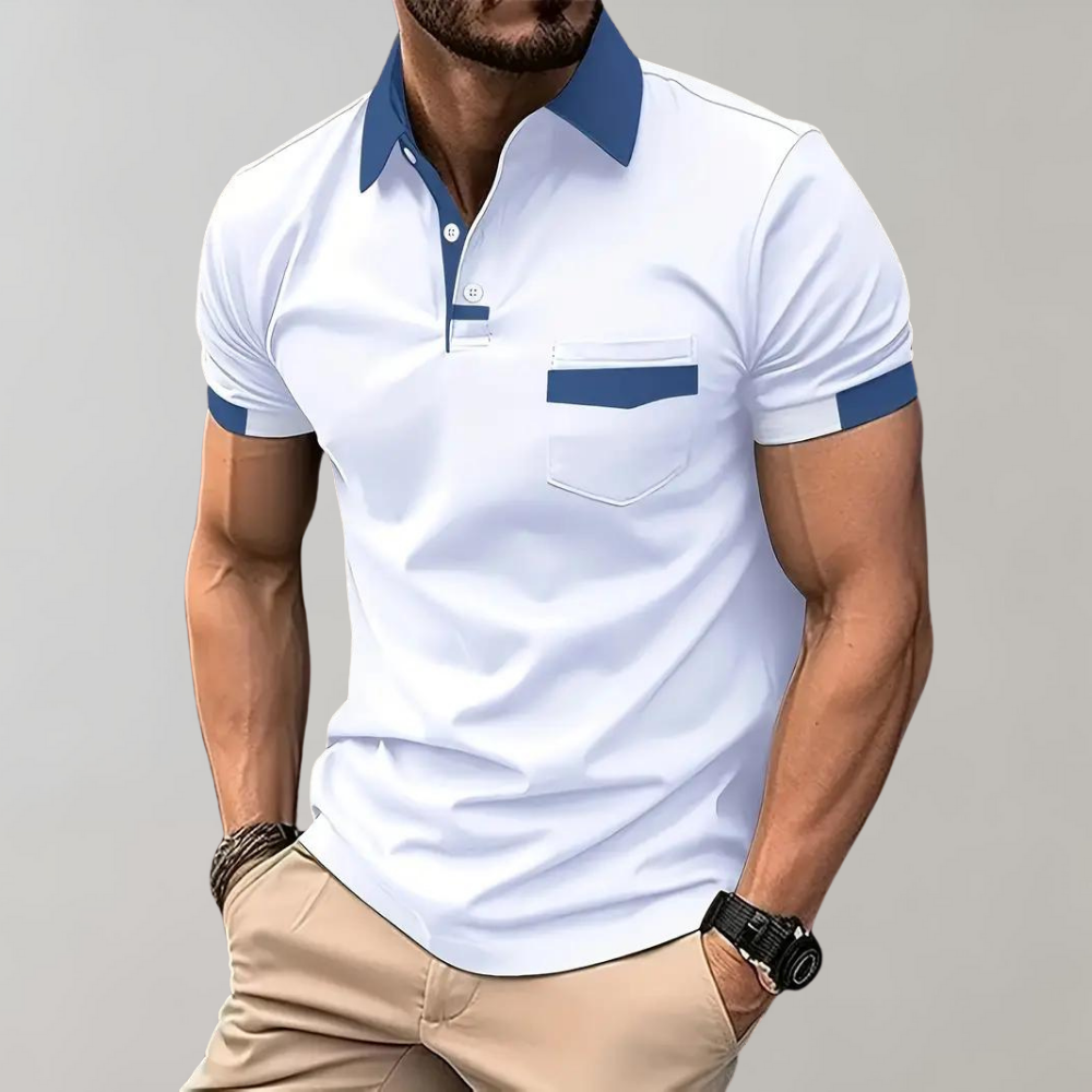 Polo da uomo chic in stile casual - comfort ed eleganza per la vita di tutti i giorni
