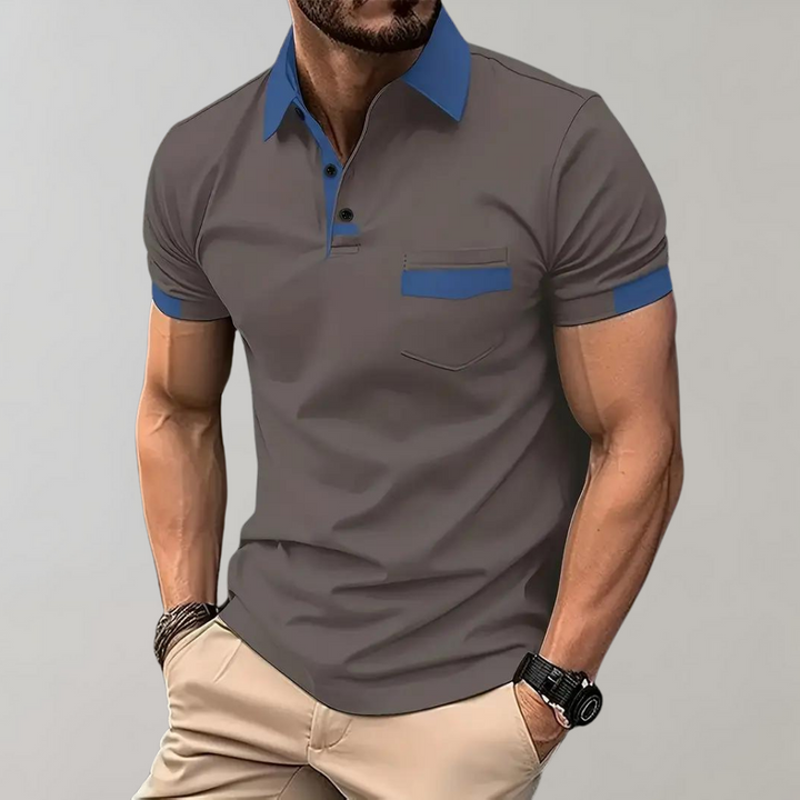 Polo da uomo chic in stile casual - comfort ed eleganza per la vita di tutti i giorni
