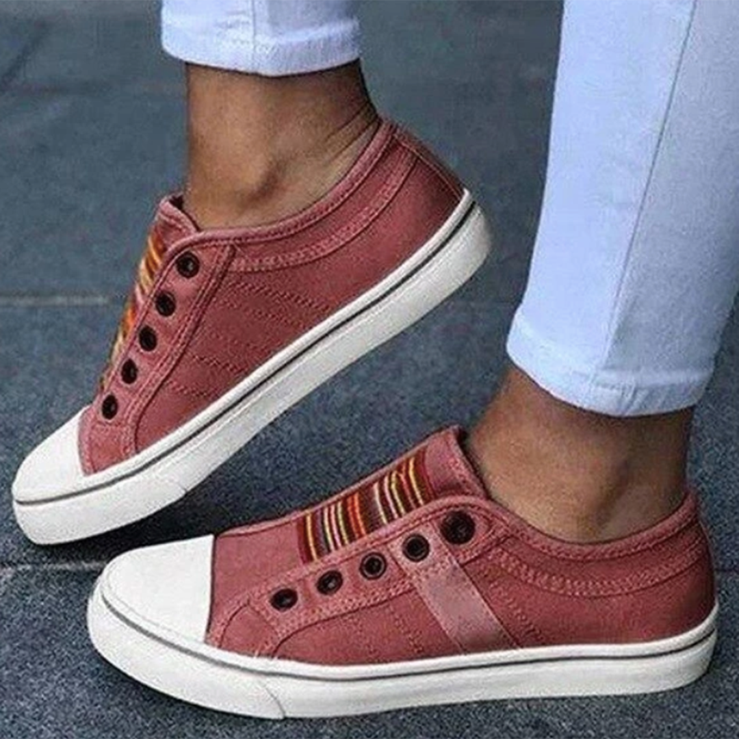 Comodi sandali da donna con cinturino elastico e suola in gomma resistente - facili da indossare e alla moda