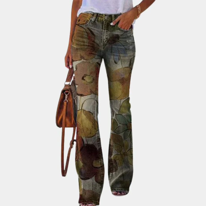Pantaloni da donna LIV Flare - vestibilità regolare elegante e confortevole per donne alla moda