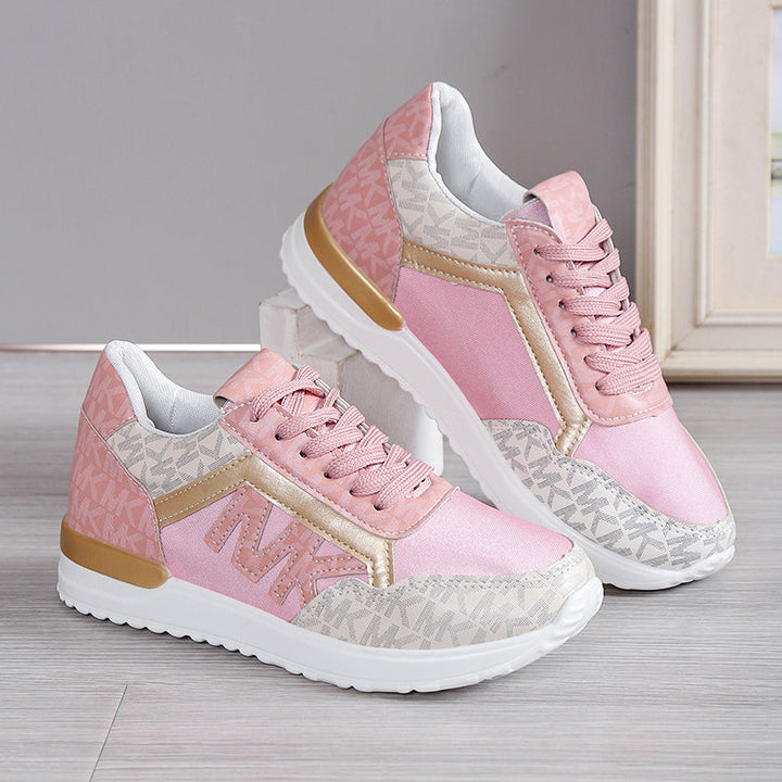 Baskets pour femmes Débarde en mesh basse avec semelle rembourrée - Confort e stile sportivo