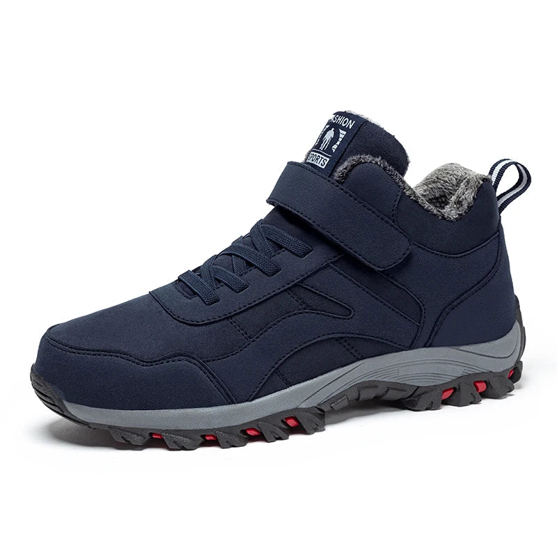 Eleganti scarpe da ginnastica invernali da donna con suola in morbida pelliccia sintetica per il massimo comfort e comodità