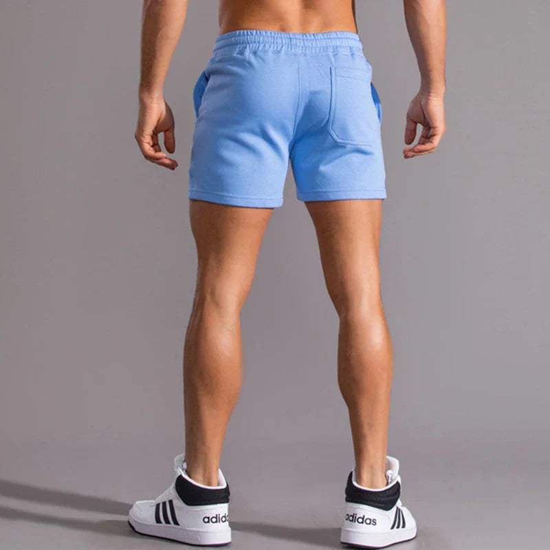Pantaloncini da uomo con vestibilità elastica e cotone traspirante - vestibilità comoda e pratiche tasche laterali