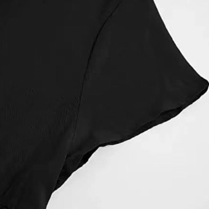 Elegante accappatoio da donna oversize con polsini eleganti