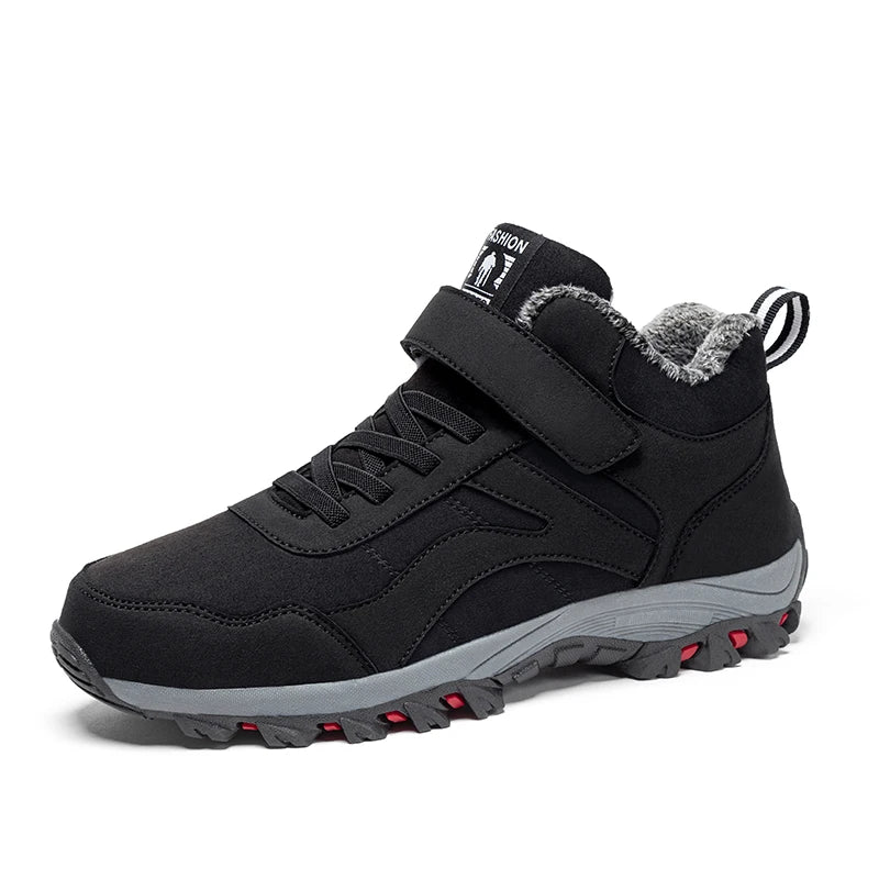 Eleganti scarpe da ginnastica invernali da donna con suola in morbida pelliccia sintetica per il massimo comfort e comodità
