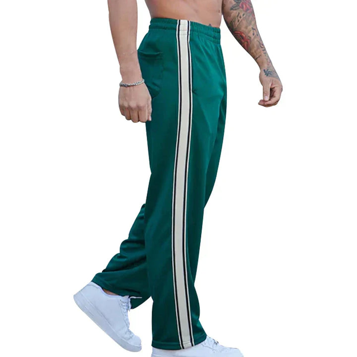 Confortevoli pantaloni da uomo con cerniera ed elastico in vita: vestibilità e comfort perfetti.