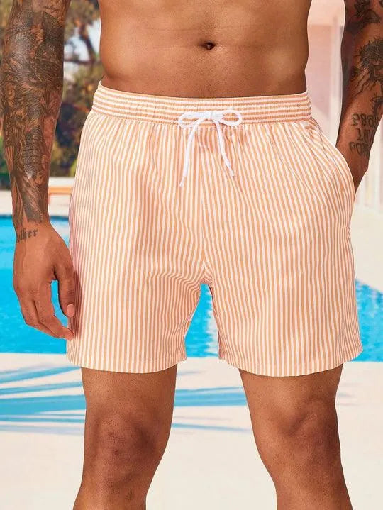 Comoda camicia da notte da uomo con accattivanti catarifrangenti - taglio elasticizzato con coulisse e vestibilità rapida