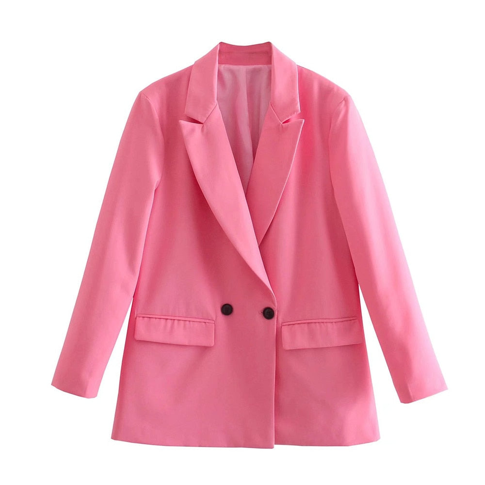 PowerChic - Blazer doppiopetto da donna elegante e alla moda per uno stile eccezionale