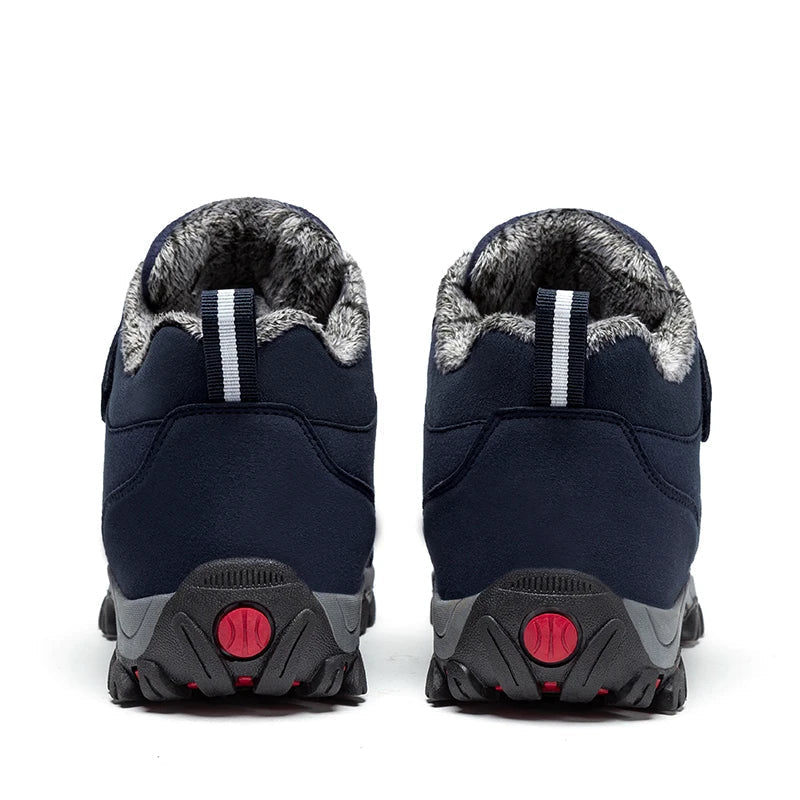 Eleganti scarpe da ginnastica invernali da donna con suola in morbida pelliccia sintetica per il massimo comfort e comodità