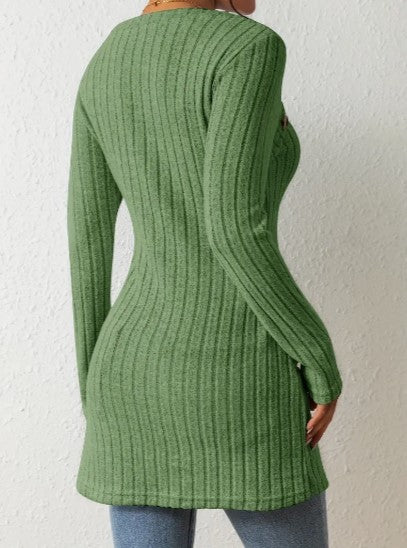 Camicette da donna eleganti con colletto e bottoni alla moda